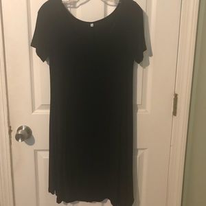 Short sleeve t-shirt dress
